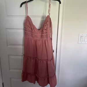Dusty pink SHEIN dress